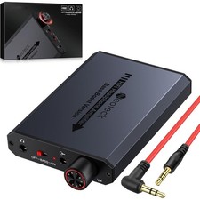 Portable 3.5mm HiFi Headphone Amplifier with Bass Boost Aluminum Matte Surface