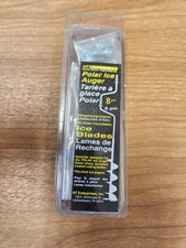 HT Ice Fishing 8" Polar Ice Auger Replacement Blades - Blade Set - PARB-8 NEW