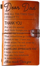 Gifts for Dad, Dad Gifts Leather Journal, Birthday Valentines Day Fathers Day Ch