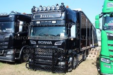 LKW Foto Scania R 580 Planensattelzug schwarz DORPAL #l6nw