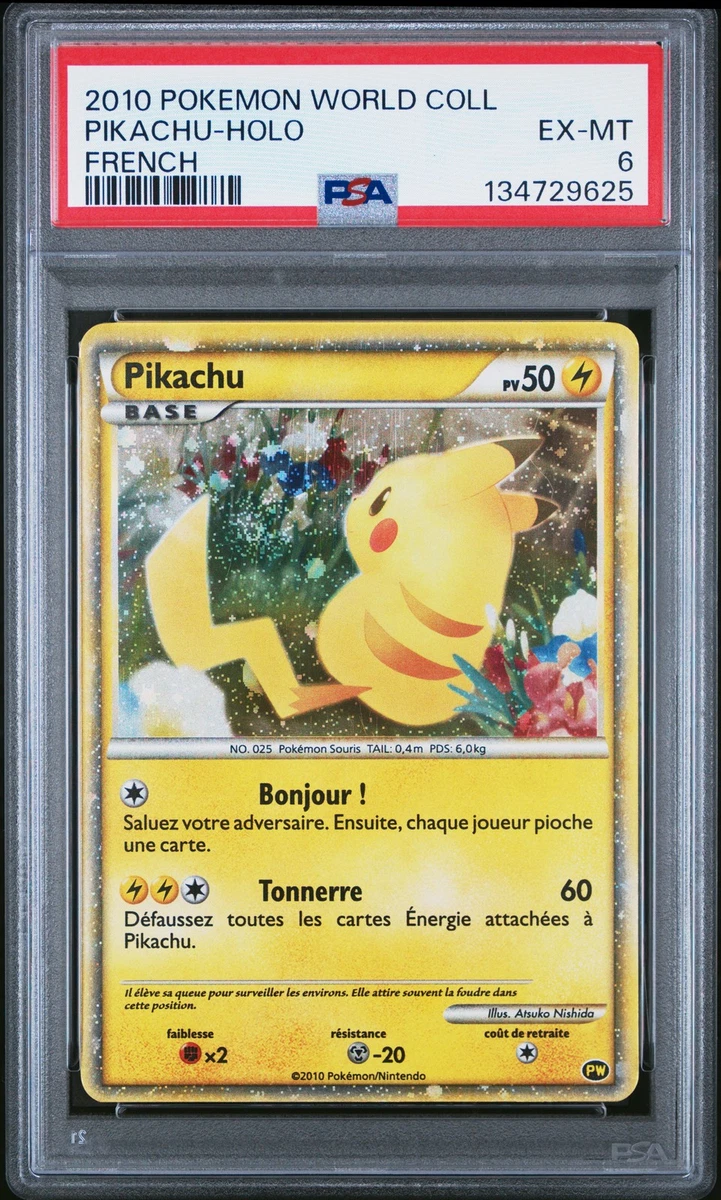 Pikachu Pokémon TCG Individual Collectible Card Game Cards in