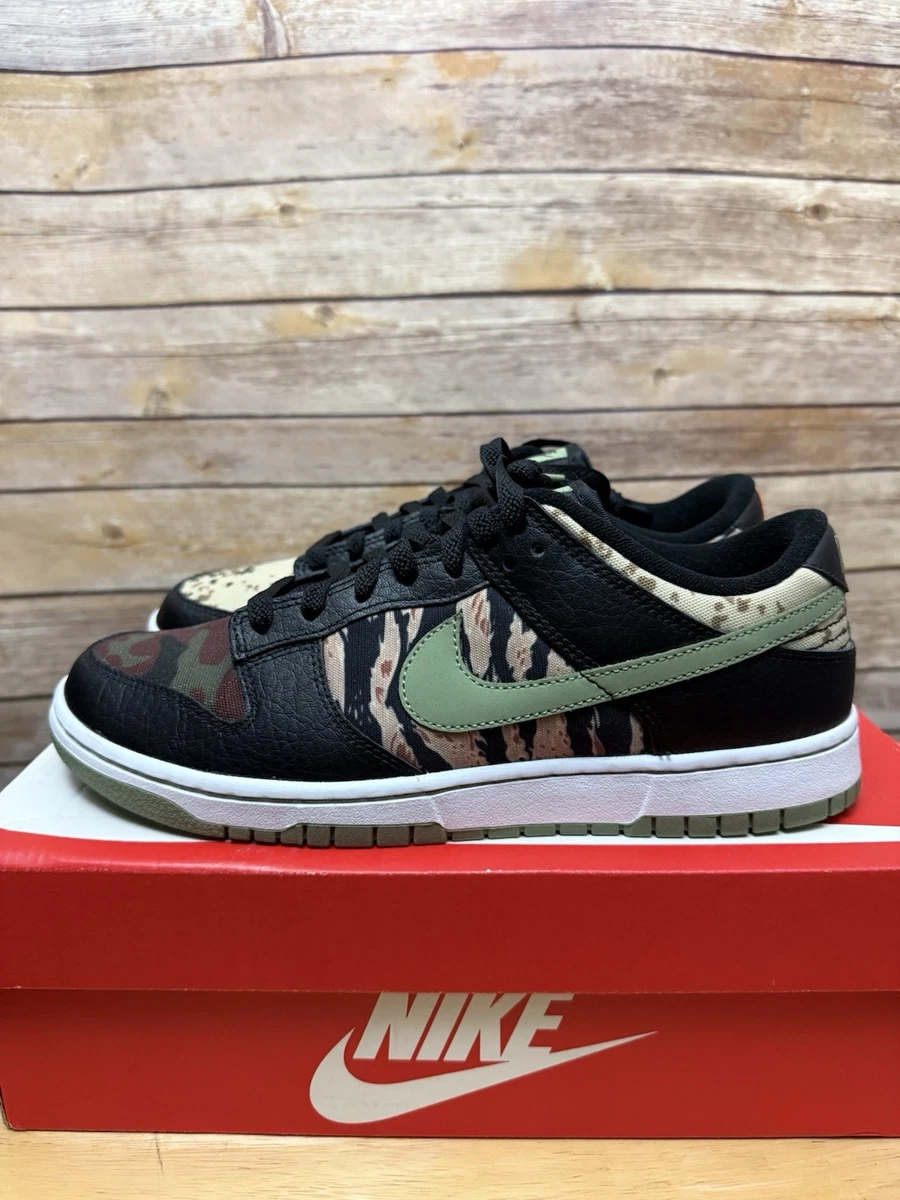 Nike Dunk SE Low Black Multi-Camo for Sale | Authenticity