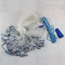 10FT Saltwater Fishing Cast Net For Bait Trap Height Easy Throw Sink 3 Meter USA