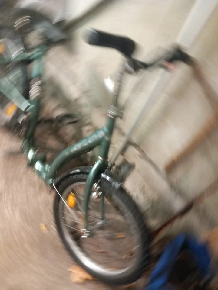 Klapprad Cityline 20 Zoll Grün Vintage Tiefer Einstieg Generalüberholt 3 Gang - Bild 2 von 4