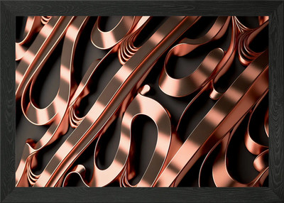 Kupfer gerahmtes Wandbild Poster Leinwanddruck Bild