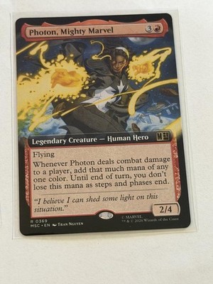 Photon, Mighty Marvel Extended Art Marvel Super Heroes Commander 369