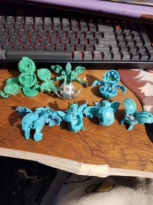 Lot of 7 Ventus Bakugan Battle Brawlers