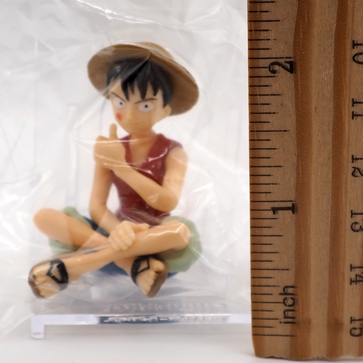 Monkey D. Luffy One Piece Real Collection Mini Figure Bandai Japan