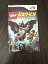 Nintendo Wii Manua Only Lego Batman The Videogame