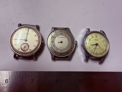 Collection Lot Amazing Vintage Wristwatches WILLIAM GLADIADOR YALE TUFFY - L5