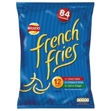 Walkers French Fries Variety Snacks 12 X 19G