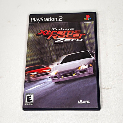 Crave Tokyo Xtreme Racer Zero Sony PlayStation 2 PS2 NTSC-U/C Manual