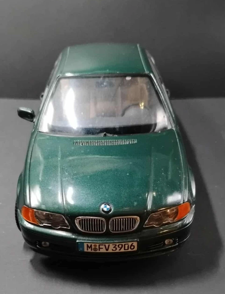 Kyosho 1/18 Scale 80 43 9 411 466 - BMW 328 CI - Dark Green, No Box - Image 2 of 4
