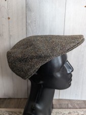 Failsworth Men's Stornoway Harris Tweed Flat Cap 7.5  61cm 