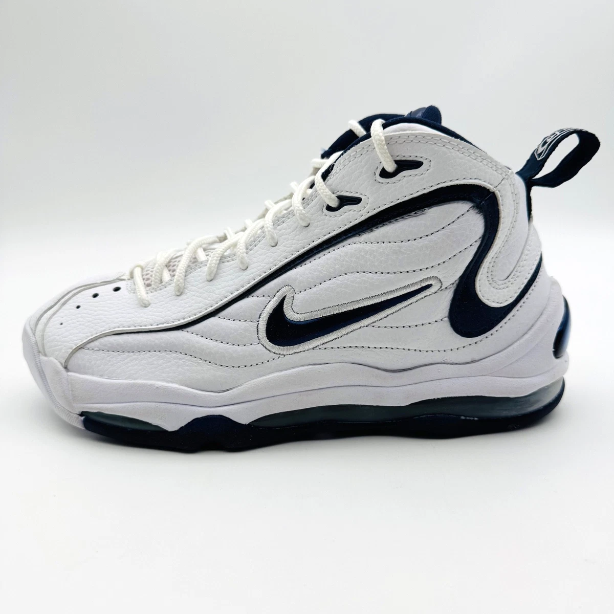 Nike Air Total Max Uptempo OG 2000 - White/Navy - Men’s Size 9.5 - Rare Vintage Amazon.com | Nike Mens Air Total Max Uptempo CZ2198 100  main image 3