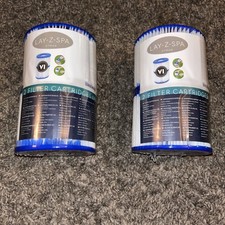 4 x Oryginalny filtr spa Lay Z Spa Lazy Hot Tub VI (2 x podwójne opakowania) Bestway NOWY