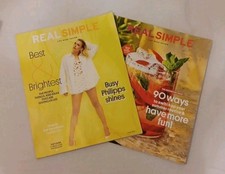 REAL SIMPLE Magazine June 2024 & July/August 2024