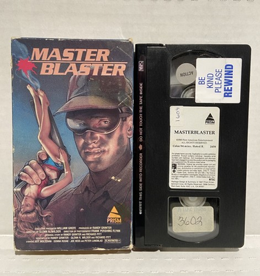 #ad #ad Master Blaster VHS RARE OOP Prism Entertainment Jeff Moldovan Donna Rosae $25.00