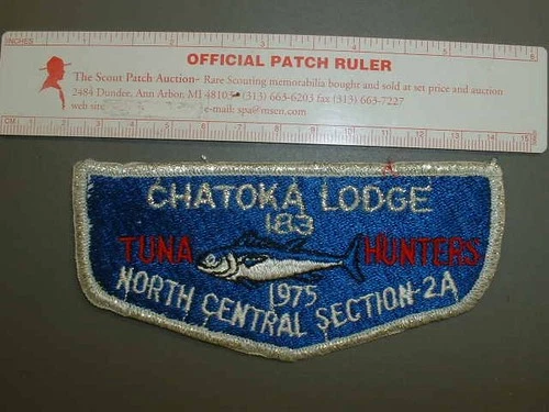 Boy Scout OA 183 Chatoka flap 7295J