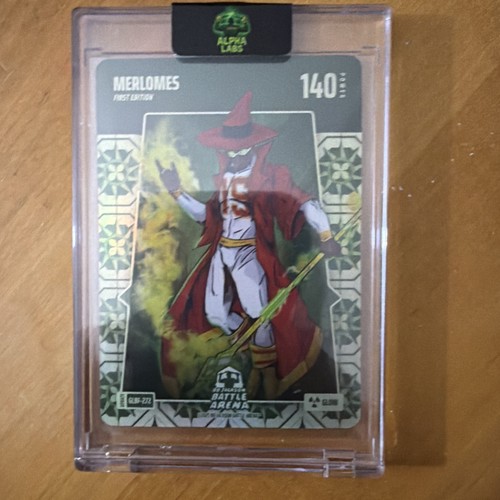 2025 Bo Jackson Battle Arena Alpha Update Merlomes 1st Edition Glow Linoleum SSP