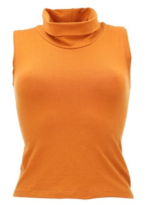 Boho highneck Top, Festivaltop, Goa Top - curry