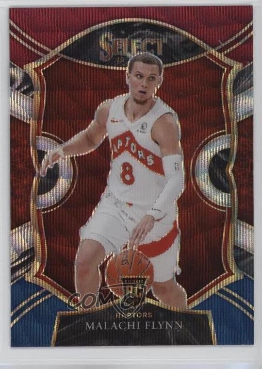 2020-21 Panini Select Concourse Tri-Color Prizm Malachi Flynn #89 1bs7
