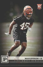 Malik Jefferson #339 2018 Panini Cincinnati BengalsRC Rookie