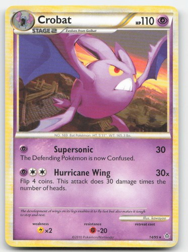 Crobat 14/95 Unleashed Pokemon TCG MP