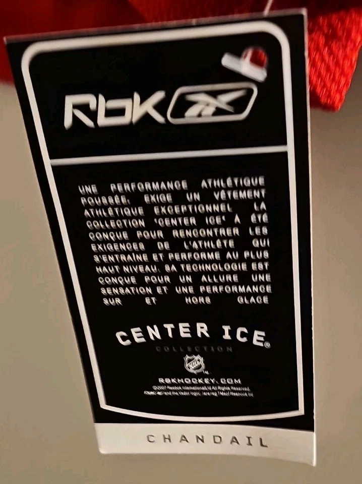 Nueva Jersey Reebok Center Ice CCM Martin Broduer Talla 54 Nueva con Etiquetas Foto 4 de 4