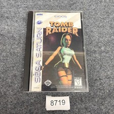 Tomb Raider Sega Saturn Complete w/ Manual CIB VGC