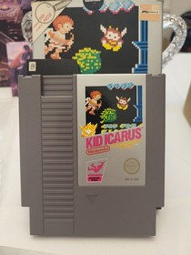 Kid Icarus NES CIB 1987 Mattel Canada REV-A 0992 NES-KI-CAN Bilingual Kmart Stic