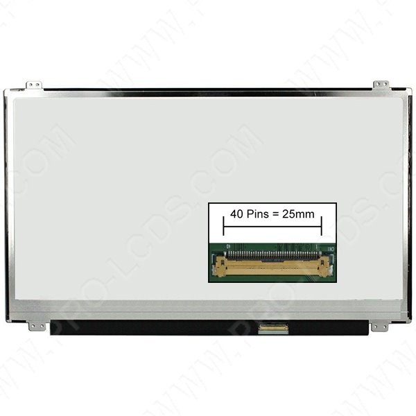 Ecran dalle LCD LED 15.6 brillante pour PC Samsung LTN156AT30-L01 aux couleurs éclatantes