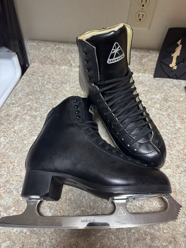 Size 8.5 M Don Jackson Ultimate Marquis Ice Skates JS1992 Men’s Figure black