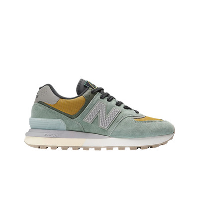 New Balance x Stone Island 574 Legacy Light Green U574LGTN Authentic Men