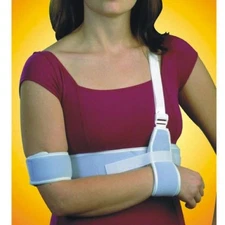 ALEX Shoulder Immobilizer Blue Large Provides immobilization for dislocation Pos