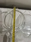 Vintage PYREX Casserole Clear Glass Lid Only 470-C (Set Of 5)