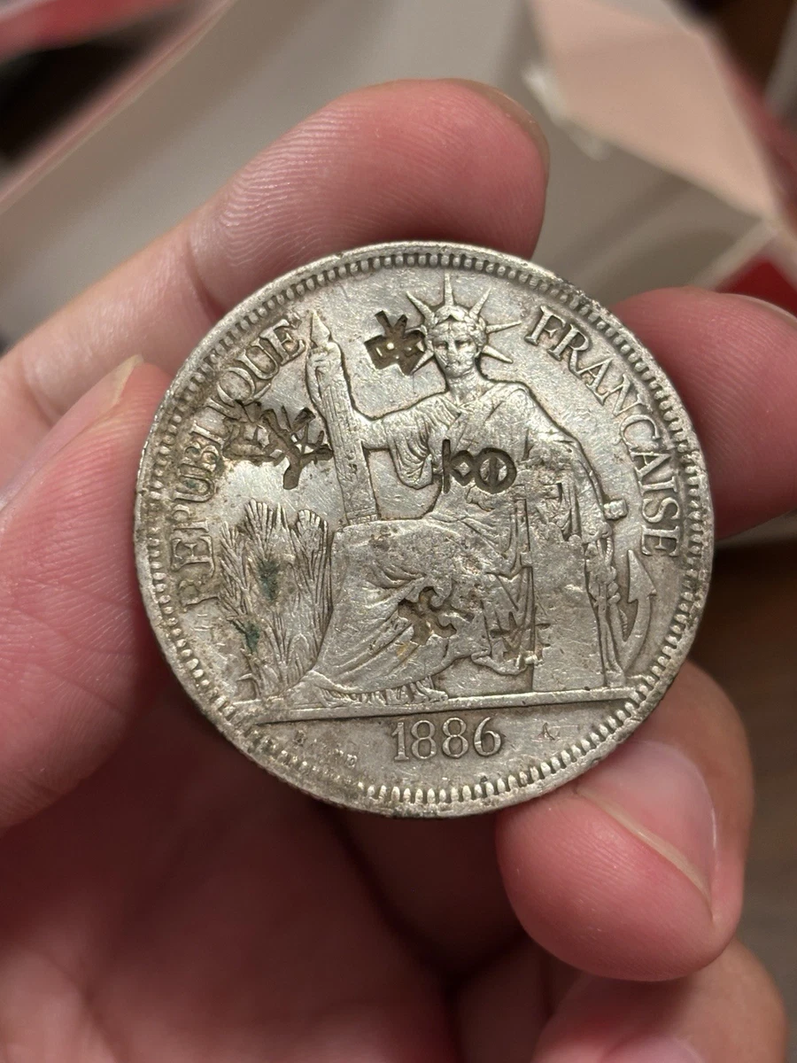 French Indo China Piastre Silver In Vietnam Coins for sale | eBay