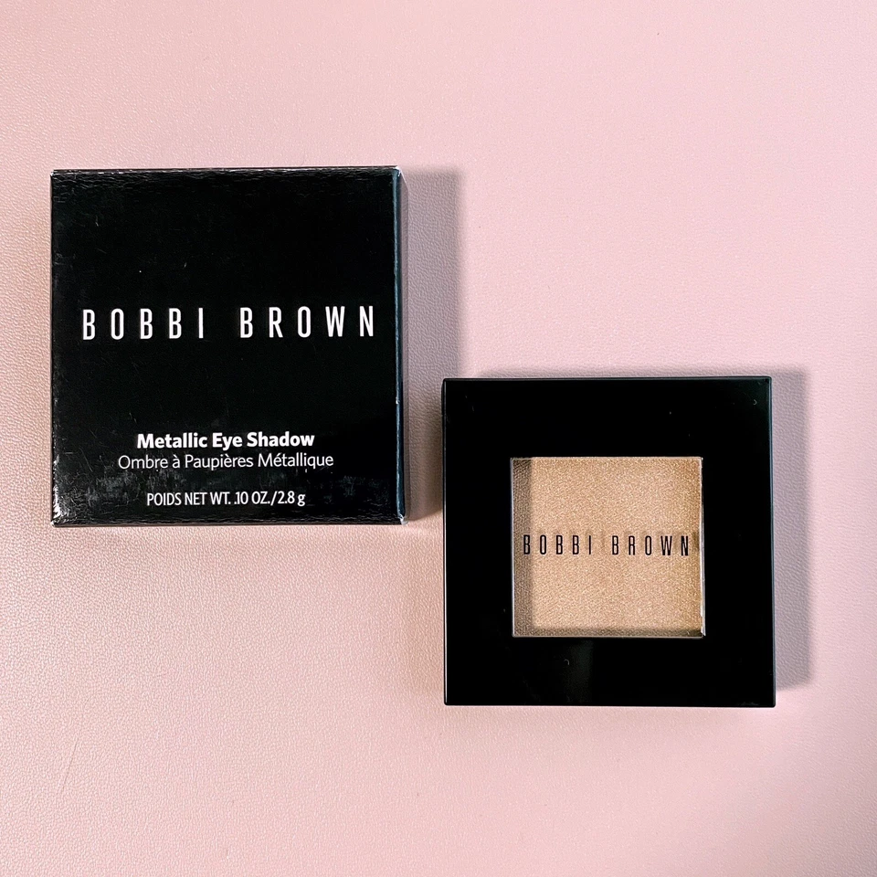 Bobbi Brown Metallic Eye Shadow Champagne Quartz #2 Full Sz 1 oz/2.8g New In Box - Image 3 of 4