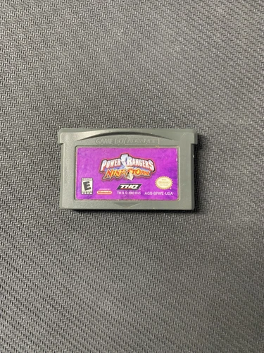 Power Rangers: Ninja Storm (Nintendo Game Boy Advance, GBA) (TESTED)
