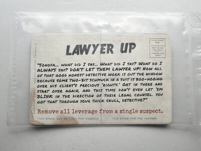 Detective: City of Angels Secret Cabal Promo Grift & Favor Cards Van Ryder Games