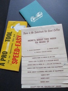 3 Vintage Roadside DINER Restaurant Trade Brochures COFFEE Grill Equipment