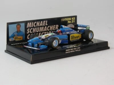 Minichamps Benetton B195 M. Schumacher Italie RIPA 1995 1/43 MSC#21 510954315 - Photo 1/4