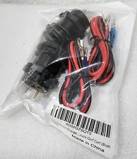 2Pack Quick Charge 3.0 Dual USB Charger Socket, Car ATV Bus Truck Golf, Blue