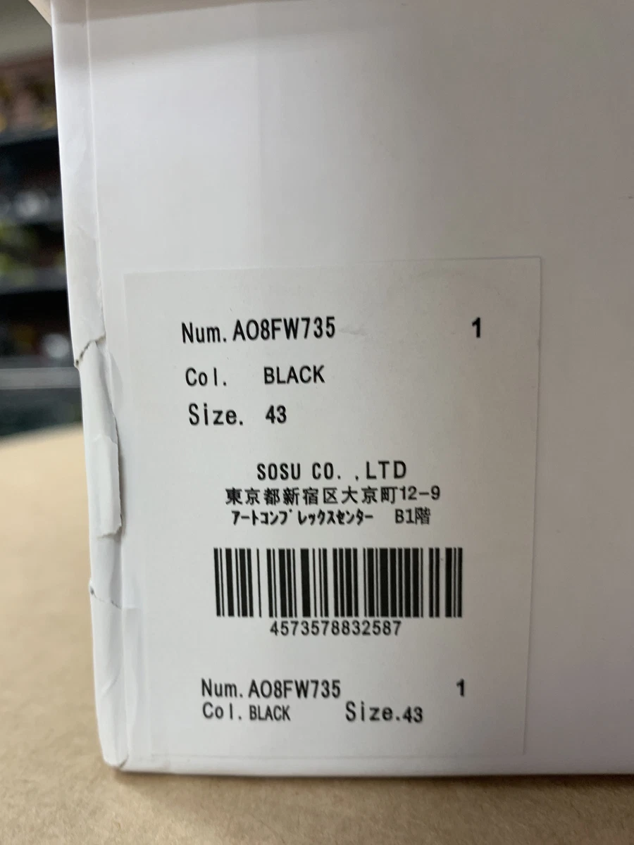 Maison Mihara Yasuhiro BLAKEY Low Canvas Sneakers Size:43 (9.5M