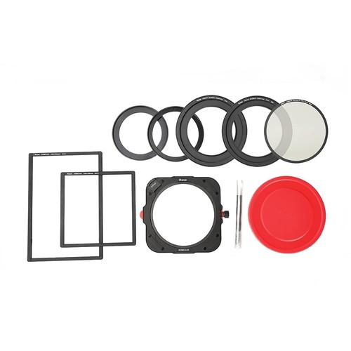 Kase Armour Holder Kit 100mm Filter System Holder CPL 67mm 72mm 77mm 82 Lens Cap - Picture 4 of 13