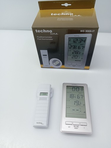 Thermomètre De Piscine Sans Fil Technoline WS 9069 - Avec Sonde Flottante Et Capteur Extérieur - Affichage Température Eau Et Air Thermomètre Piscine Thermomètre De Piscine Sans Fil Technoline WS 9069 - Avec Sonde Flottante Et Capteur Extérieur - Affichage Température Eau Et Air Thermomètre Piscine