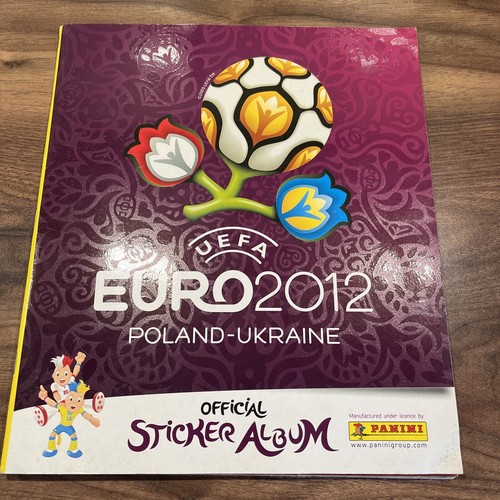 Panini UEFA Euro 2012 Poland Ukraine Complete Sticker Album eBay