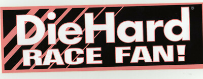Rare Sears Die Hard Battery Race Contingency decals decal 9x3 NHRA NASCAR IHRA