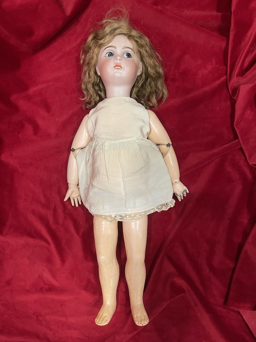 Belle poupée ancienne en porcelaine française, Jumeau 1907