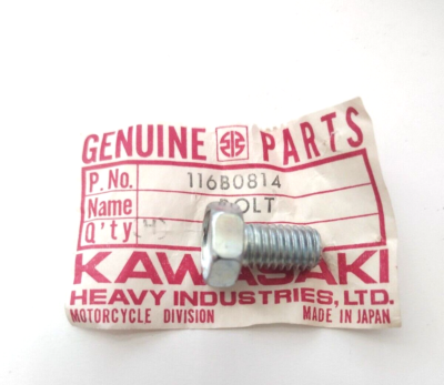Kawasaki 116B0814 Hex Head Bolt 8x14 NOS New | eBay